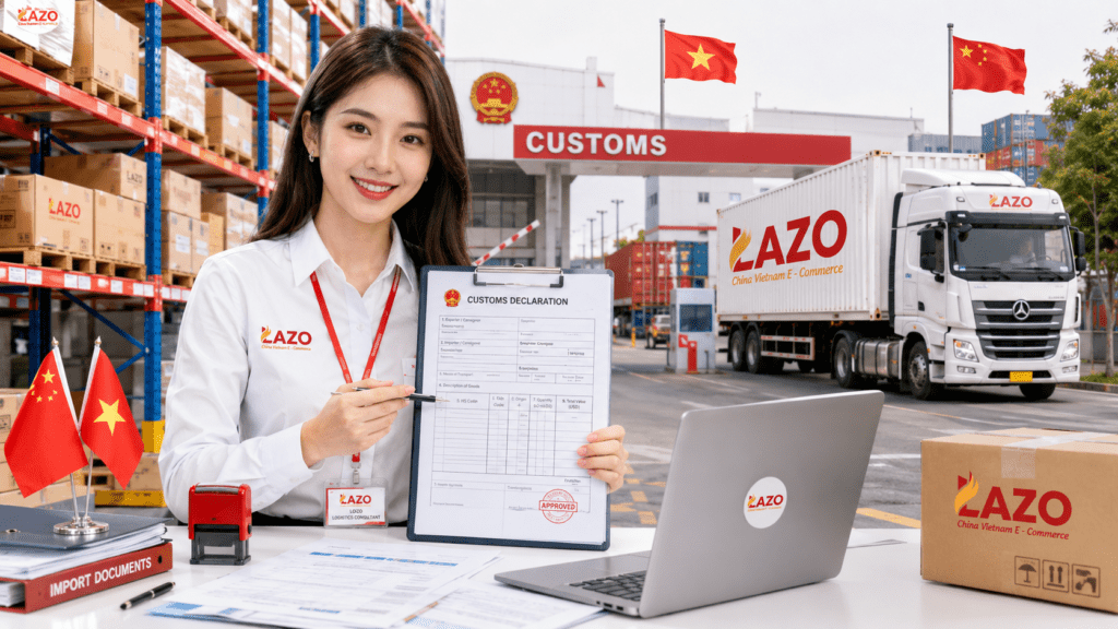 tờ khai hải quan khi nhập hàng Trung Quốc chính ngạch