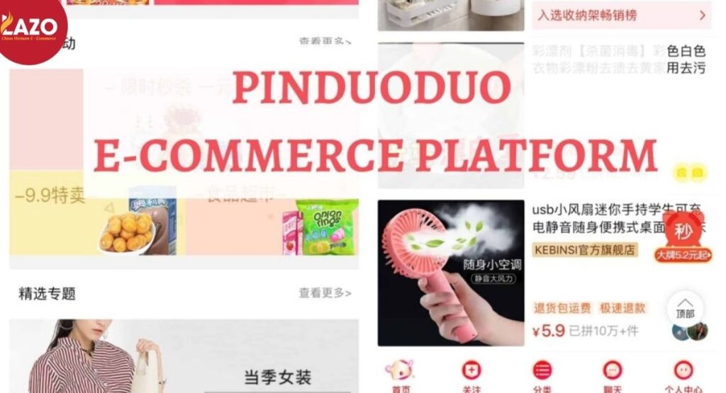 Nhập hàng giá sỉ trên Pinduoduo