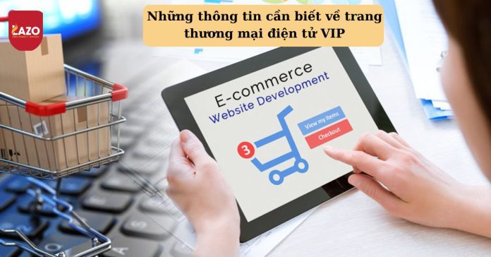 Những thông tin về trang thương mại điện tử VIP Trang thương mại điện tử VIP