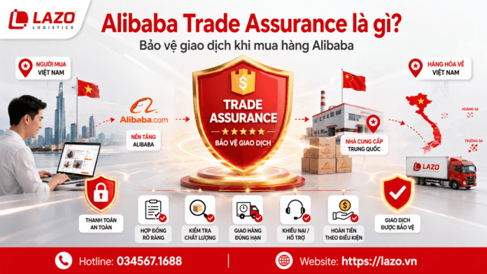 Alibaba Trade Assurance là gì? Có thật sự bảo vệ người mua Việt Nam? Alibaba Trade Assurance bảo vệ người mua Việt Nam
